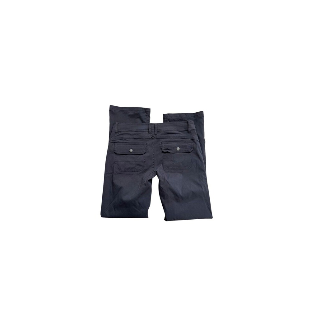 Prana Women's Size 8 Short Inseam Straight Hiking Pants Outdoor Black - Picture 2 of 9